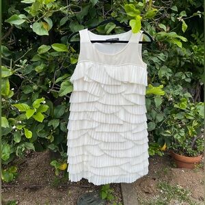 Cynthia Steffe layered "flapper style" mini dress - size 2